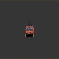 vintage train steam train train carriage locomotive head steam car carriage train modern vehicle 3d model