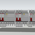 Modern switch distribution box 3d model