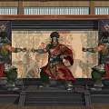 Zhang Fei Li Kui Shuihu Three Kingdoms Historical Figures 3d model