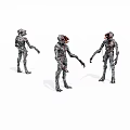 Virtual character humanoid monster 3d model