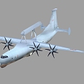 Air Police 2000 AWACS Air Police 2000 China Air Police 2000KJ2000 refers to air transport 8Y8 3d model