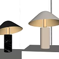 Modern table lamp 3d model