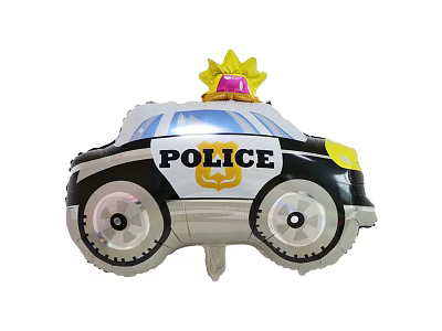 Modern Balloon Police Car 3d model