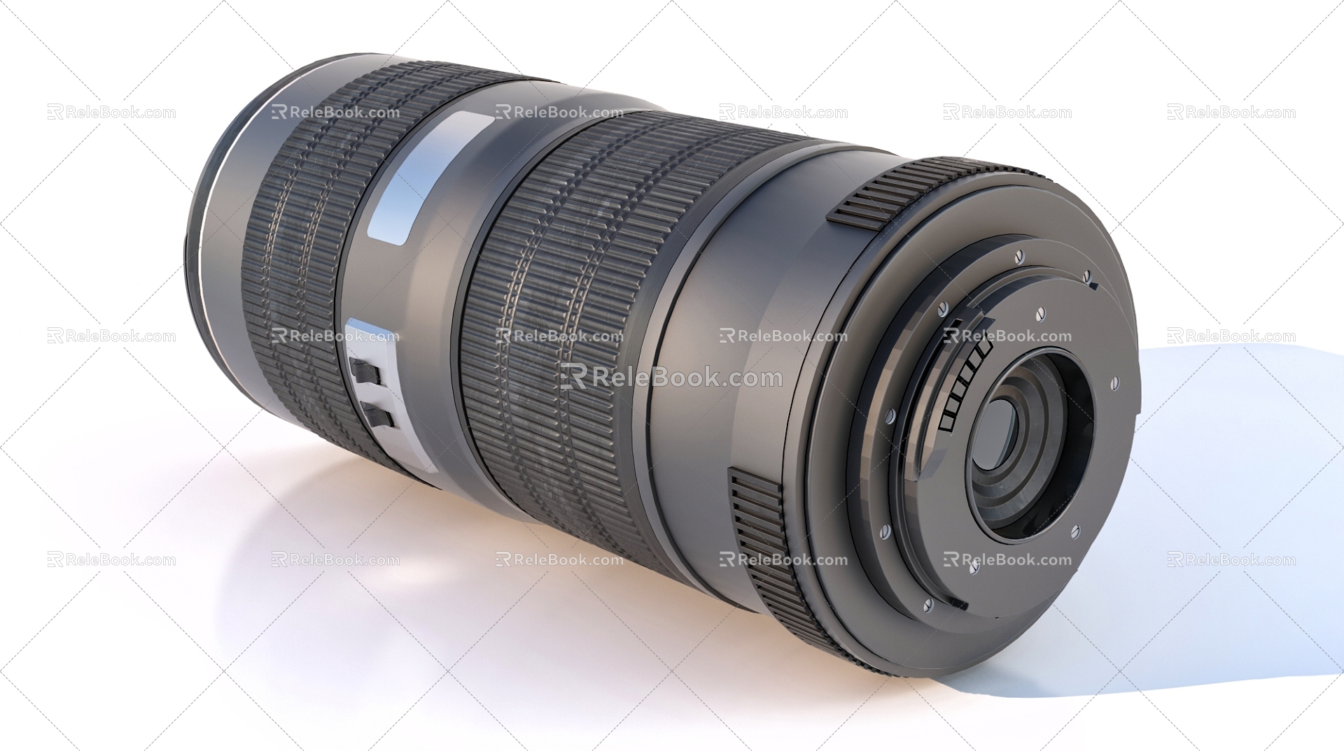 camera lens 3d model