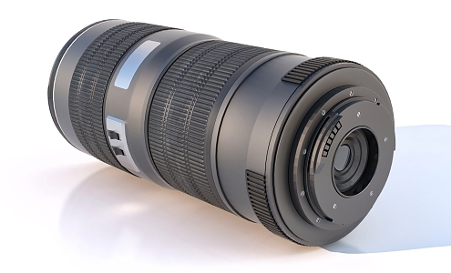 camera lens 3d model