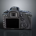 DSLR Camera Card Machine Digital Camera Digital Camera Photographic Equipment 3d model
