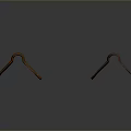 Two Wooden Chopsticks As Essential Daily Life Items With Brown And Light Brown Tones