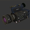 Camera TV Camera CCTV Camera Panasonic Camera Professional Camera Movie Camera 3d model