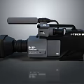 HTECH Professional Camcorder With Built in Microphone And High Definition Lens Control Panel