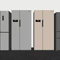 Modern Refrigerators In Black Silver Beige And Gray With Sleek Contemporary Design