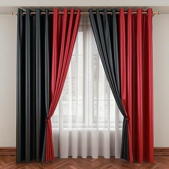 Curtains 3d model