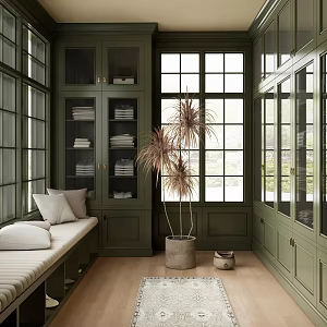 American cloakroom 3d model
