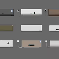 Air conditioning combination 3d model