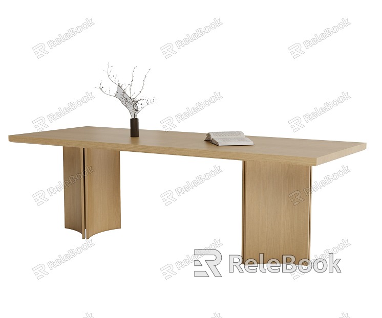 Modern Dining Table Modern Desk model