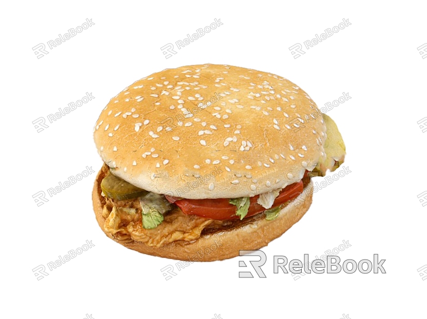 Food KFC Burger model