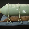 Bomb Torpedo Bomb Torpedo Missile Ammunition 3d model