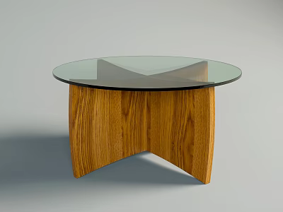 Modern coffee table 3d model