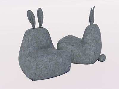 Modern Single Sofa Children's Sofa Children's Chair Cartoon Sofa Chair model