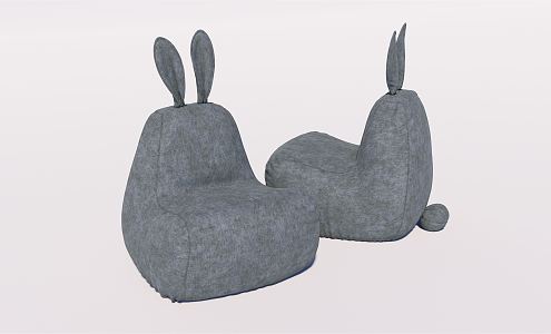 Modern Single Sofa Children's Sofa Children's Chair Cartoon Sofa Chair 3d model