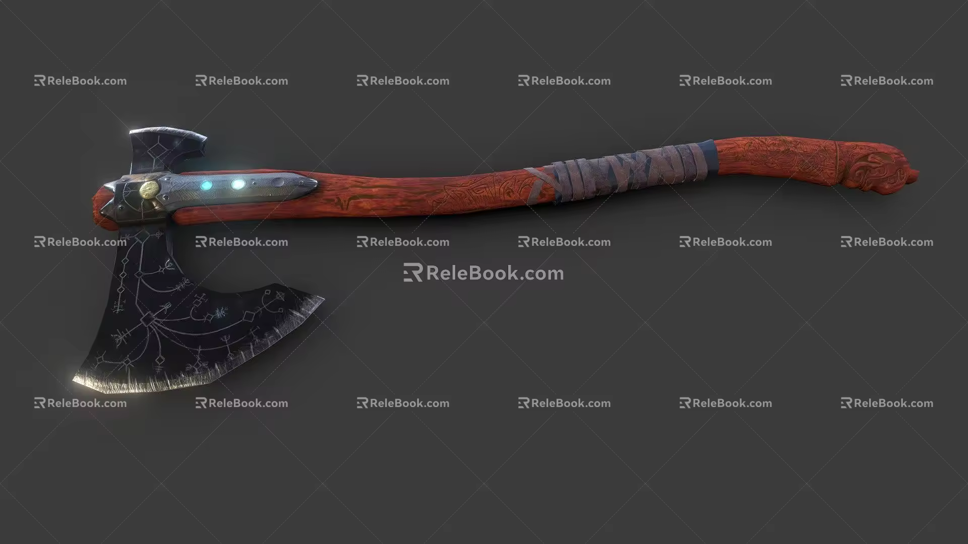 Leviathan Axe God of War 3d model