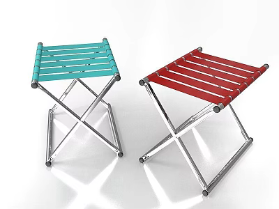 Modern Blue Red Metal Lockers With Striped Design And Sturdy Frames For Organizing 3d model