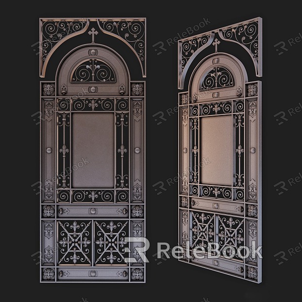 Wrought Iron Gate 1 model