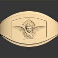 Luxury Gold Fashion Ring With Intricate Decorative Design And Shiny Polished Finish