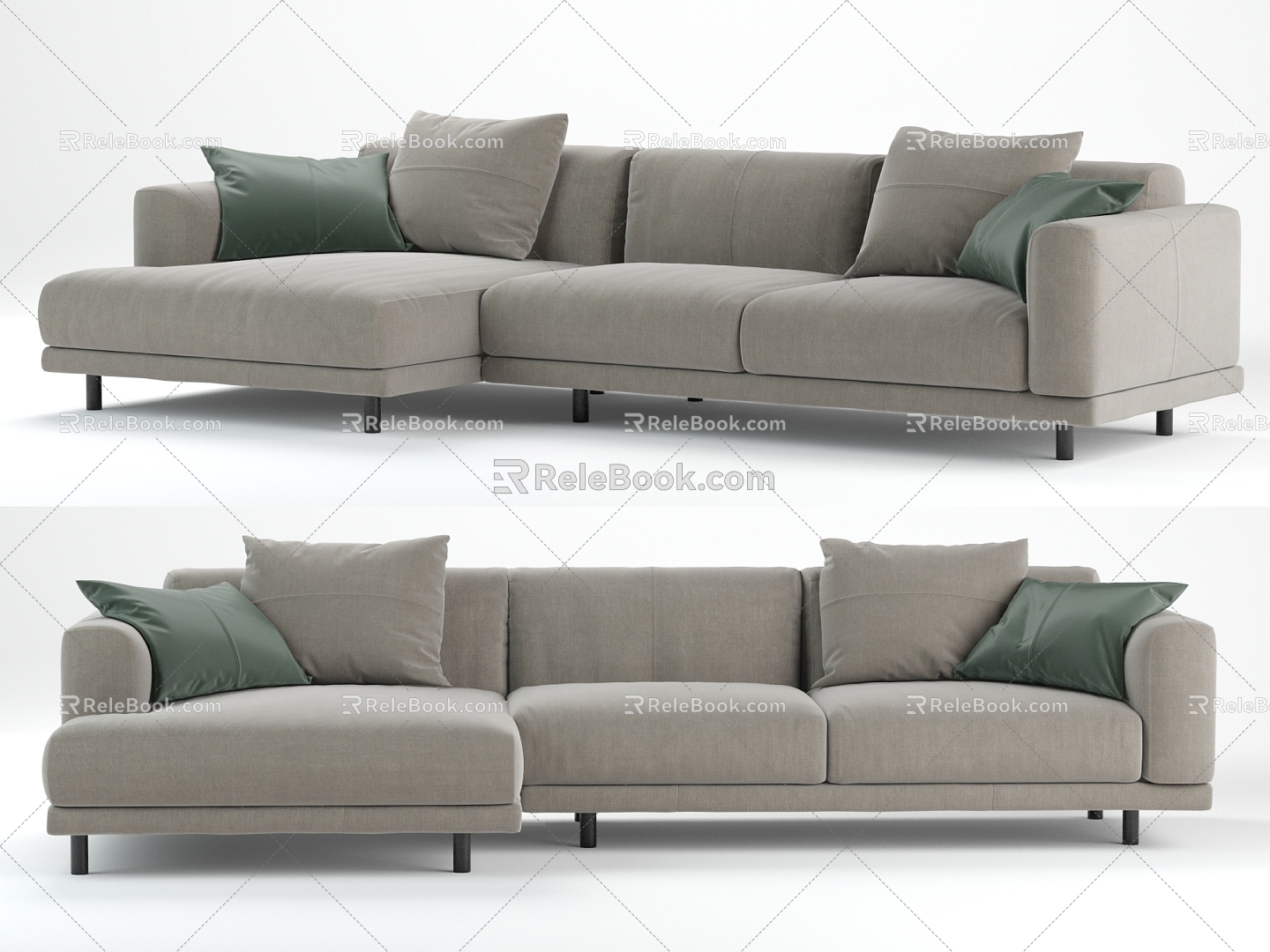 Nevyll sofa multi-person sofa corner sofa sofa modern multi-person sofa living room sofa classic sofa 3d model