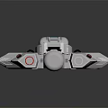 Modern Spaceship Spacecraft 3d model