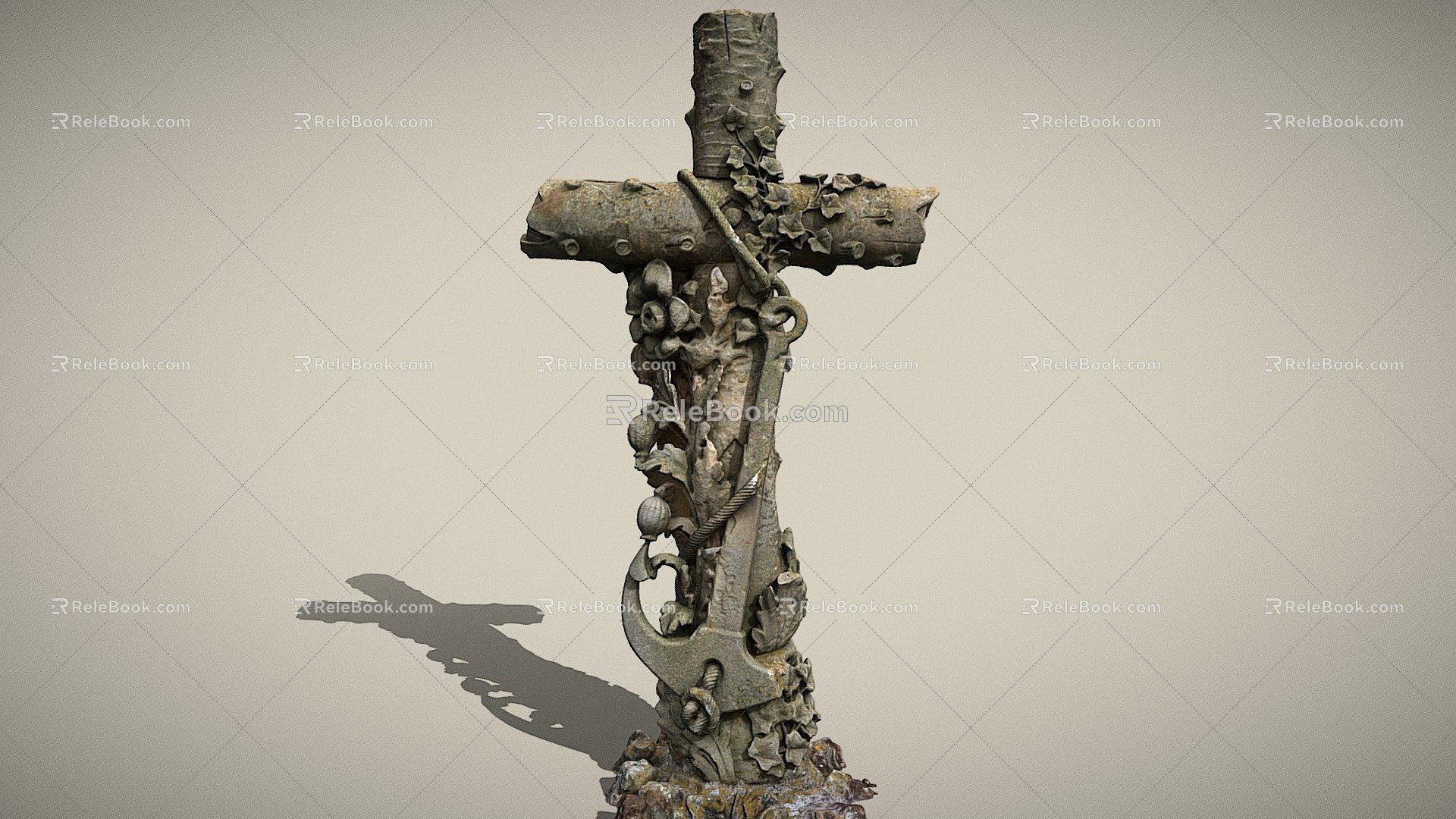 Jesus cross 3d model