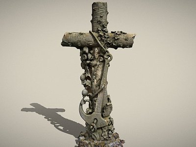 Jesus cross 3d model