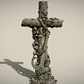 Jesus cross 3d model