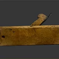 Vintage Wooden Hand Plane Carpentry Tool With Wooden Body And Metal Blade