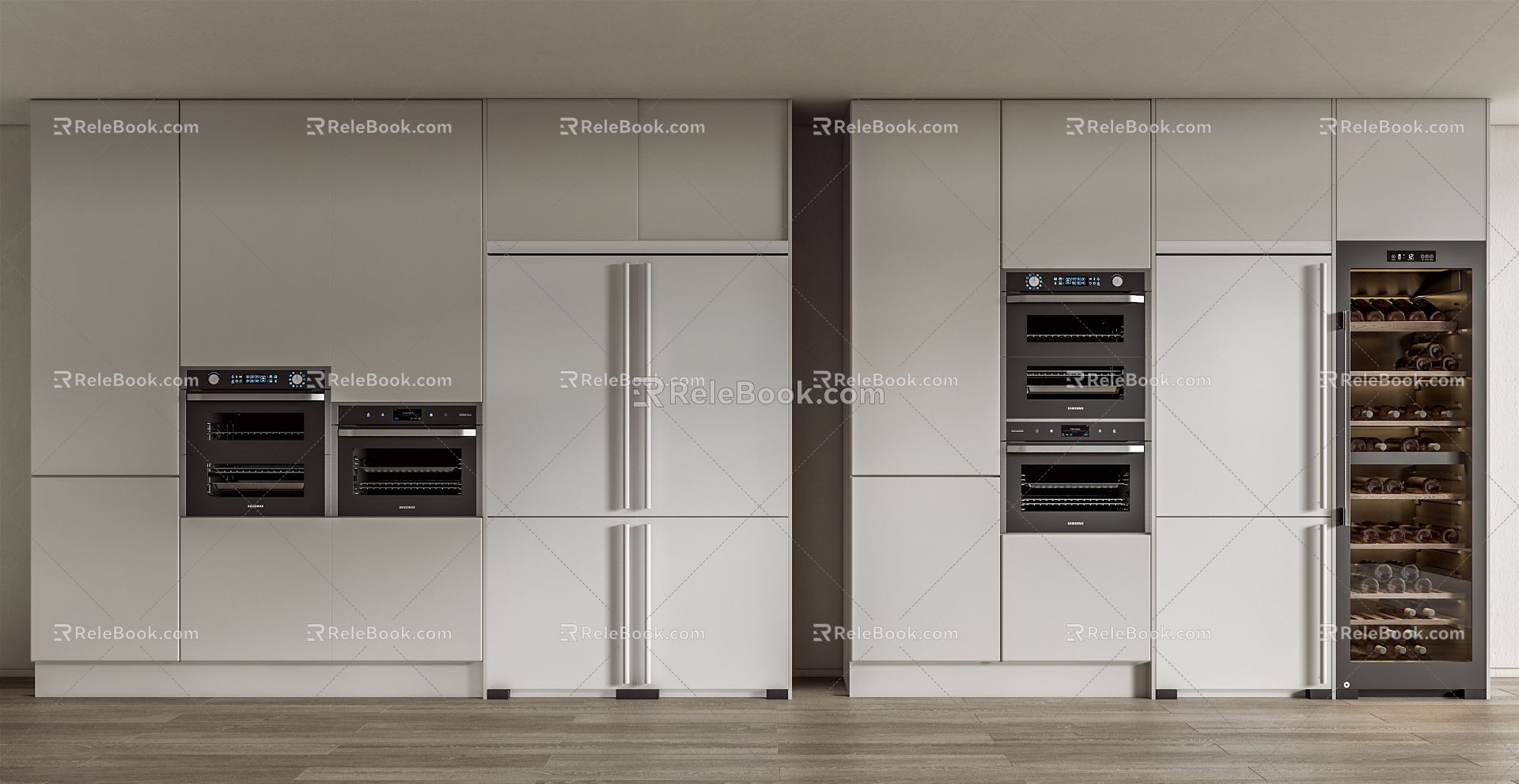 Modern Oven Built-in Oven 3d model