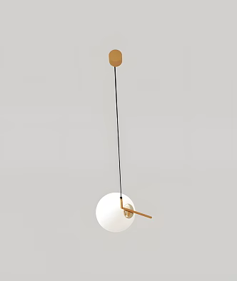 Chandelier lamp chandelier ceiling lamp fashion simple electrical appliances lighting home light bulb 3d model