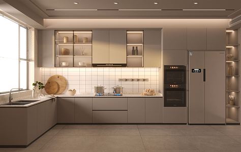 Modern Kitchen 3d model