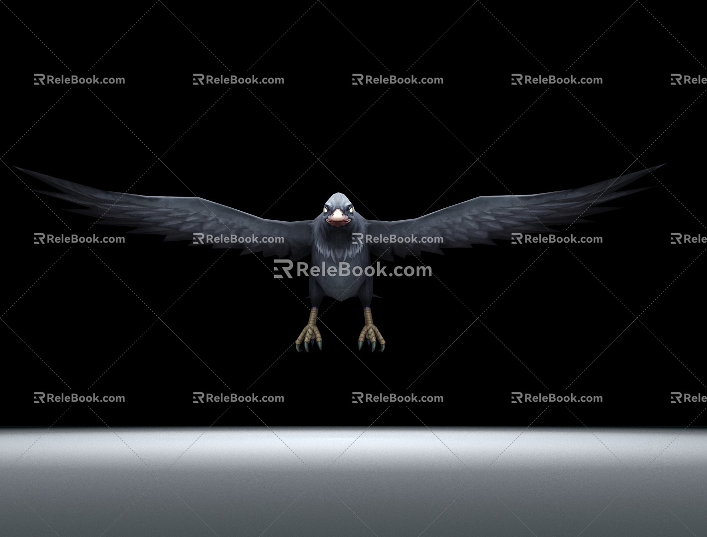 Modern Eagle 3d model