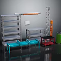 Sturdy Metal Storage Shelving Units With Multi Tiered Racks For Efficient Organization And Storage