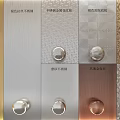 Wall Panels With Various Materials Colors And Textures 3d model