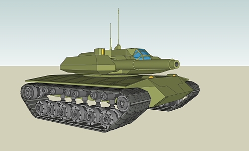 Scorpion Tank 3d model