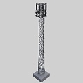 Antenna Pole Signal Transmission Tower Signal Transmission TV Tower Signal Tower 3d model