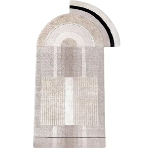 Vintage Square Carpet Square Carpet 3d model