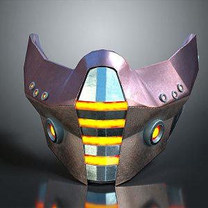 Mask Game Mask Cartoon Mask Animal Mask PBR 3d model