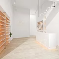 Spacious Pilates Studio With Reformers Mirrors Wooden Floors And Large Windows