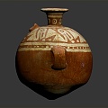 Artifacts African Artifacts African Jar Carving 3d model