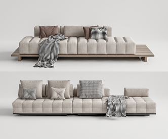 Modern Multiplayer Sofa 3d model