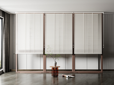 Modern Blinds Floor Blinds model