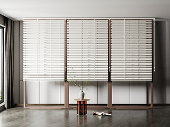 Modern Blinds Floor Blinds 3d model