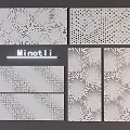 Minotli Decorative Wall Panels With Different Types Of Patterns And Designs 3d model