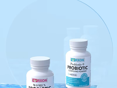 VORXON Women's And Advanced Probiotic Supplements Essential Daily Living Products For Health 3d model
